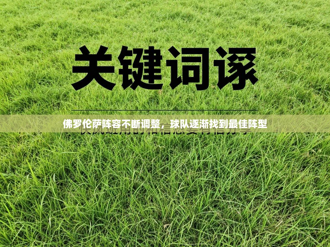 佛罗伦萨阵容不断调整，球队逐渐找到最佳阵型  第2张